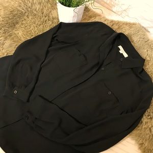 Cute black blouse by loft